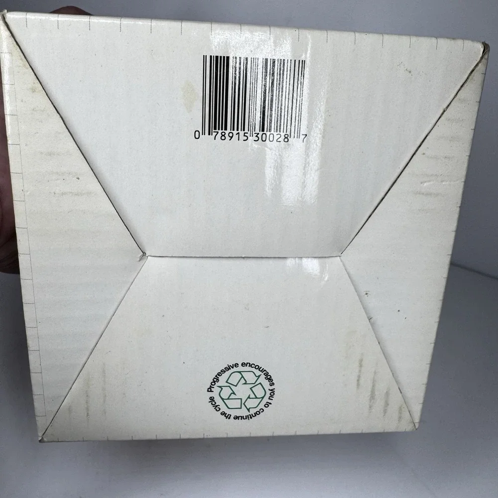 Progressive Terra Cotta Garlic‎ Roaster w Lid Box Instructions Vintage